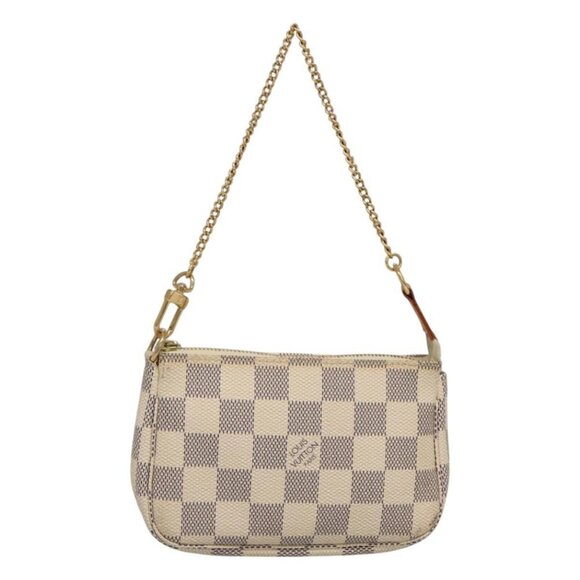LOUIS VUITTON Damier Azur Mini Pochette Accessoires Pouch - Picture 4 of 16